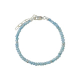 Gem Jar-Mystic Blue Topaz 4 Rondelle Bracelet | 3mm-Bracelets-Sterling Silver, Mystic Blue Topaz-Blue Ruby Jewellery-Vancouver Canada