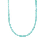 Gem Jar-Apatite Paperclip Necklace | 4mm-Necklaces-14k Gold Filled, Apatite-Blue Ruby Jewellery-Vancouver Canada