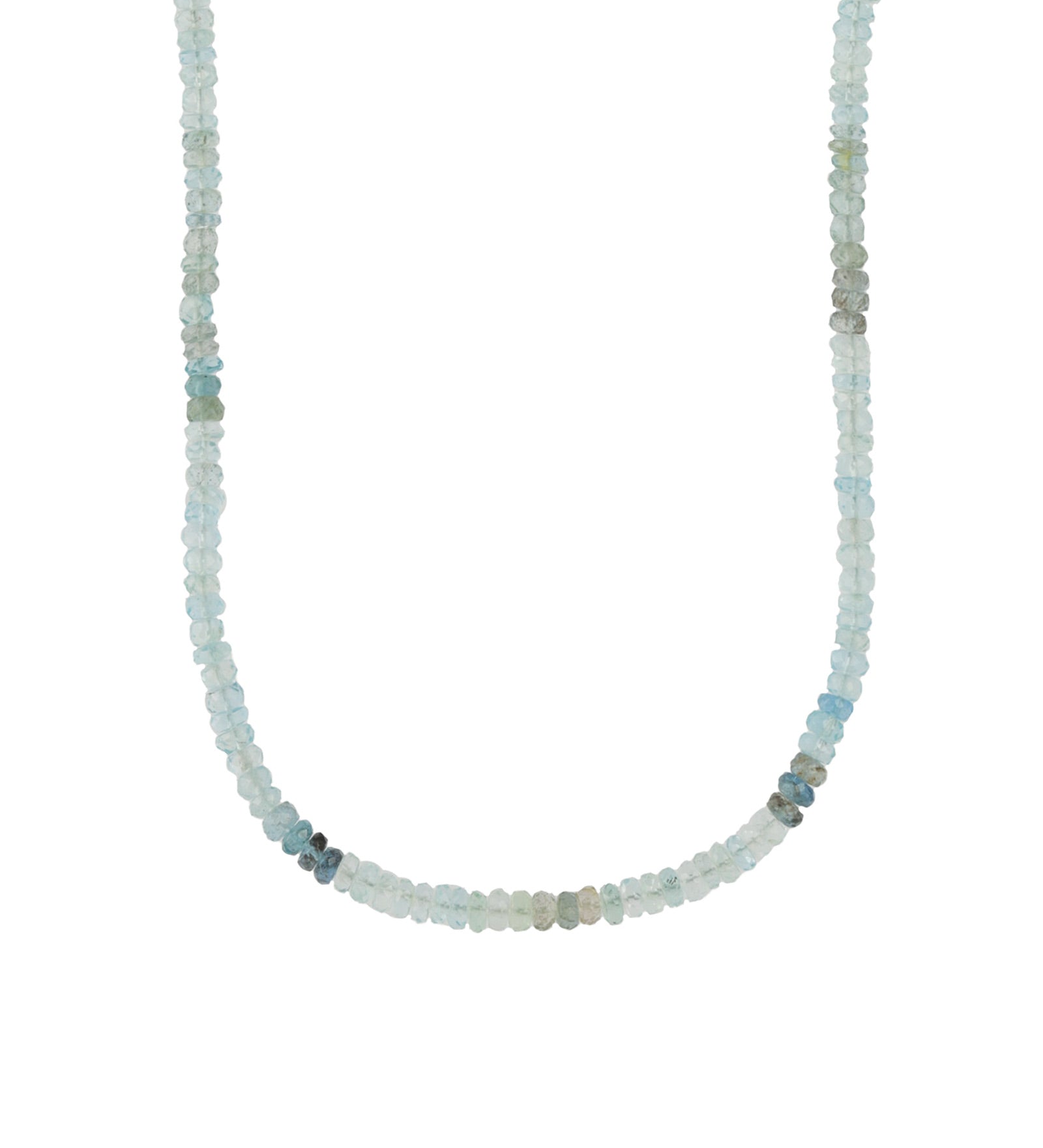 Gem Jar-Multi Aquamarine Necklace | 5mm-Necklaces-14k Gold Filled, Multi Aquamarine-Blue Ruby Jewellery-Vancouver Canada