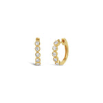 Miligree Huggies | 13mm 14k Yellow Gold