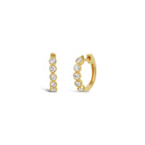 Miligree Huggies | 13mm 14k Yellow Gold