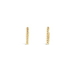 Multi Dot Huggies 14k Yellow Gold