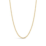 Goldhive-Rope Chain Necklace | Small-Necklaces-Blue Ruby Jewellery-Vancouver Canada