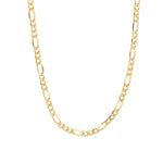 Goldhive-Large Figaro Chain Necklace-Necklaces-Blue Ruby Jewellery-Vancouver Canada