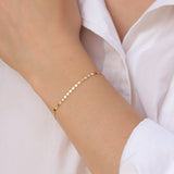 Valentino Bracelet 10k Yellow Gold