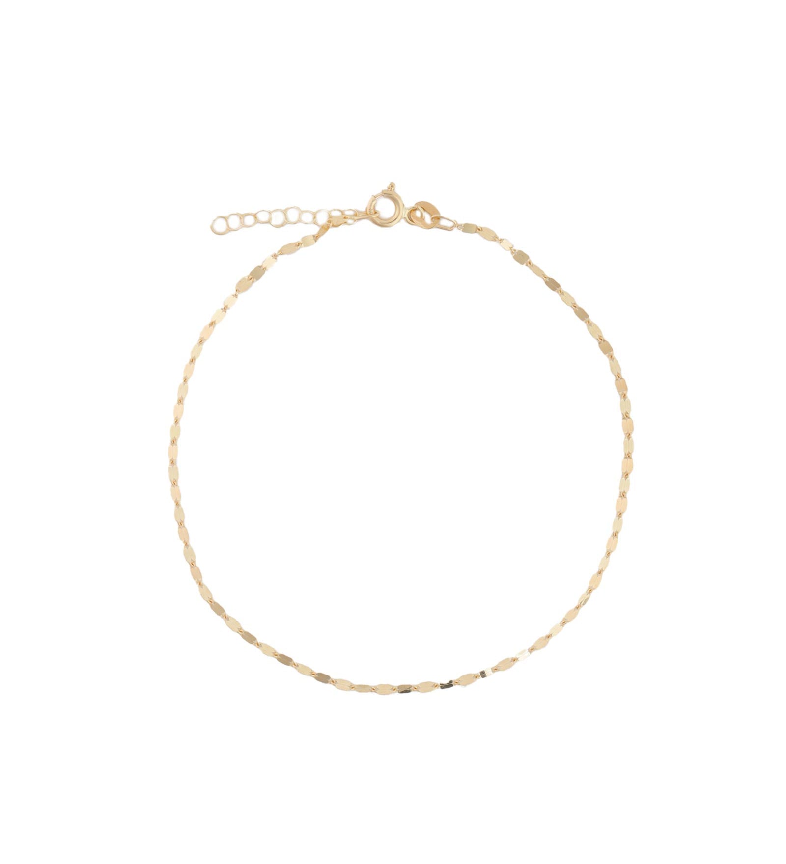 Goldhive-Dap Anklet-Anklets-10k Yellow Gold-Blue Ruby Jewellery-Vancouver Canada