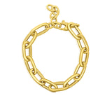 Medium Oval Link Bracelet 14k Yellow Gold