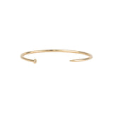 Goldhive-Nail Diamond Bangle-Bracelets-14k Yellow Gold, Diamond-Blue Ruby Jewellery-Vancouver Canada