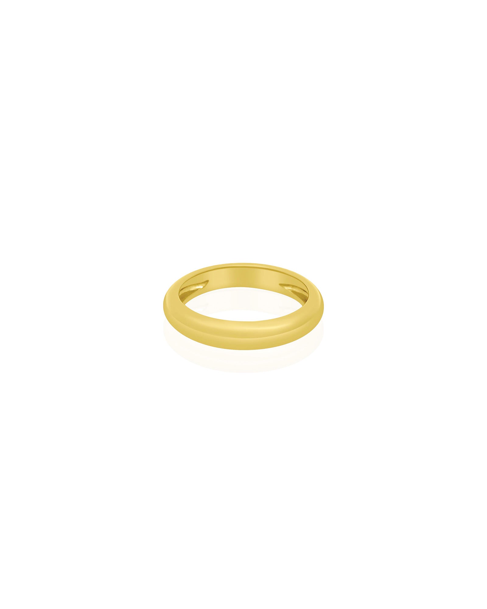 Round Band Ring 14k Yellow Gold / 7