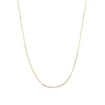 Box Chain 14k Yellow Gold / 18"