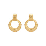 Rosa Earrings 18k Gold Plated