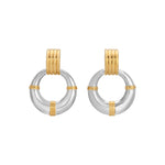 Rosa Earrings 18k Gold Plated, Silver Plated