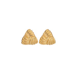 Tri Earrings 18k Gold Plated