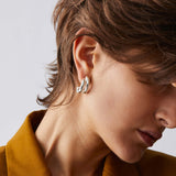 Florence Earrings Silver Plated