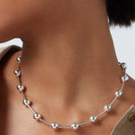 Celeste Necklace Silver Plated