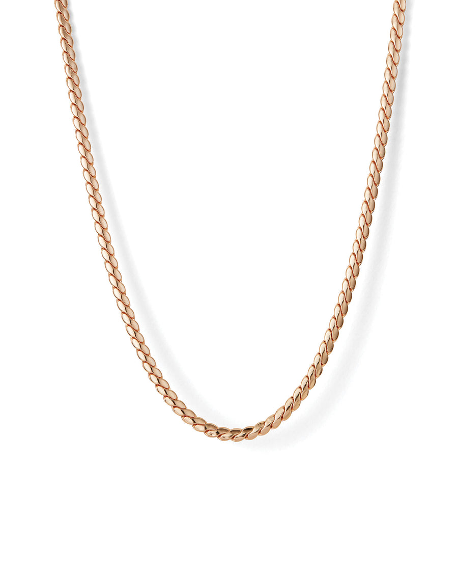 Jenny Bird-Paloma Chain Necklace-Necklaces-14k Gold Plated-Blue Ruby Jewellery-Vancouver Canada