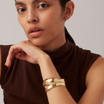 Colette Cuff 14k Gold Plated