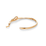 Jenny Bird-Lisieux Bangle-Bracelets-14k Gold Plated-Blue Ruby Jewellery-Vancouver Canada