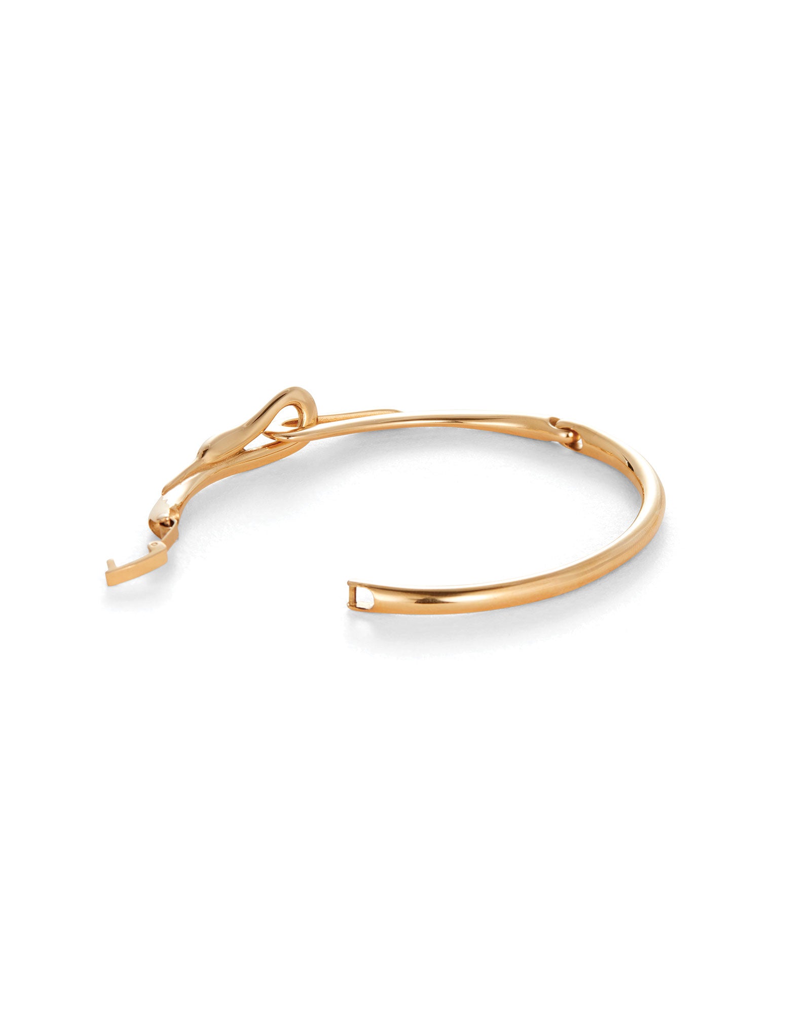 Jenny Bird-Lisieux Bangle-Bracelets-14k Gold Plated-Blue Ruby Jewellery-Vancouver Canada