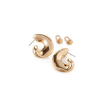 Gigi Hoops 14k Gold Plated