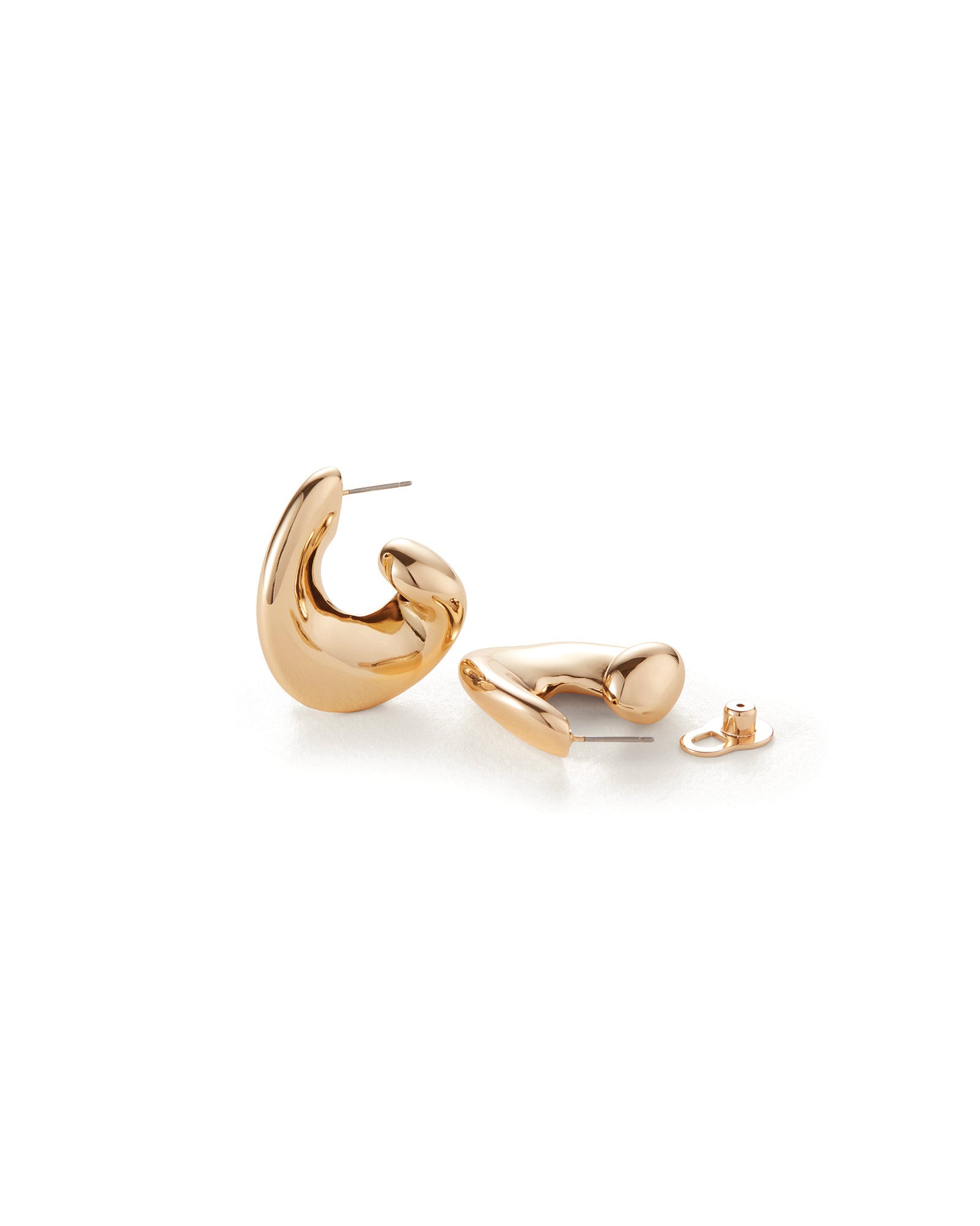 Gigi Hoops 14k Gold Plated