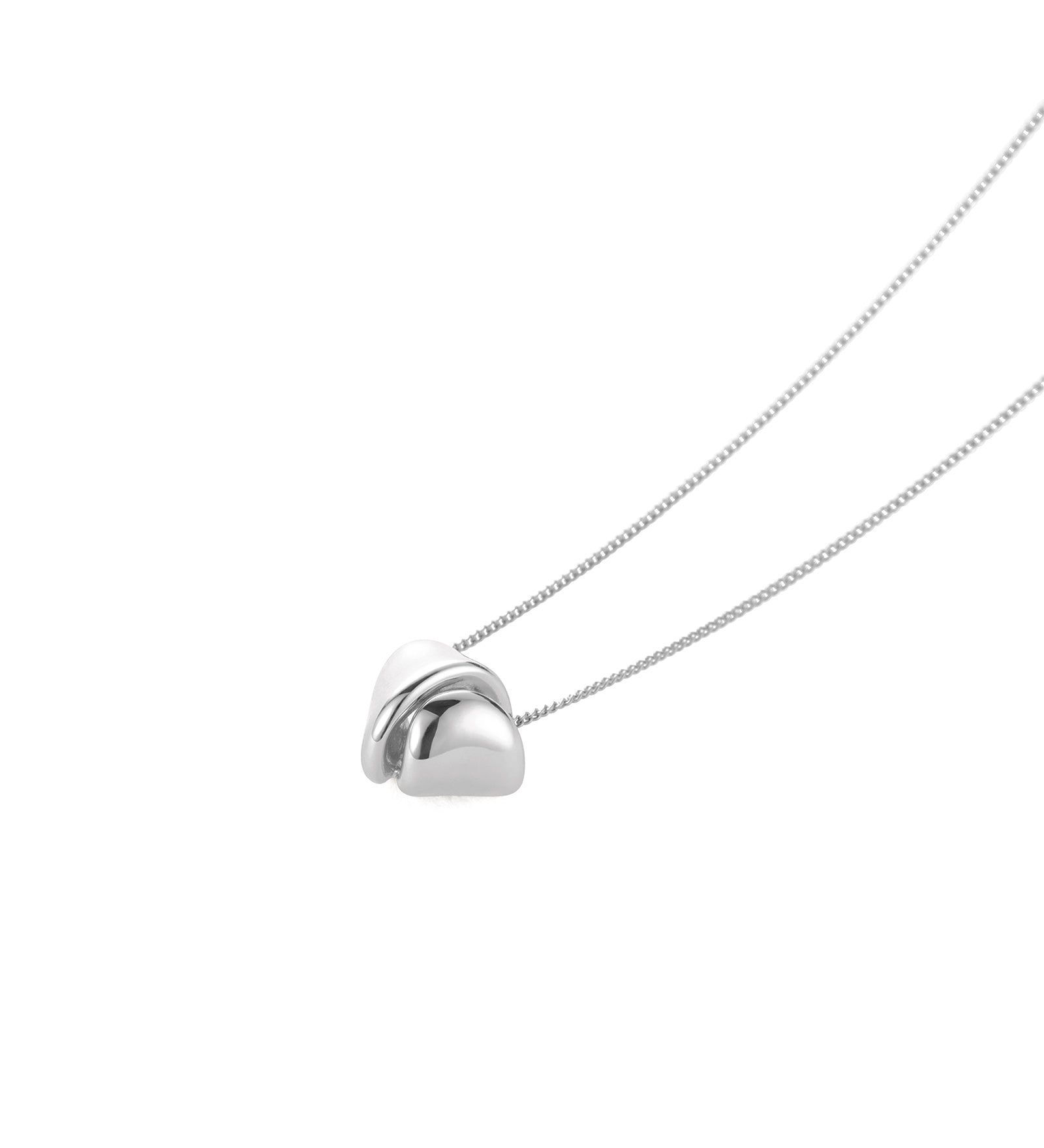 Rio Pendant Necklace Silver Plated