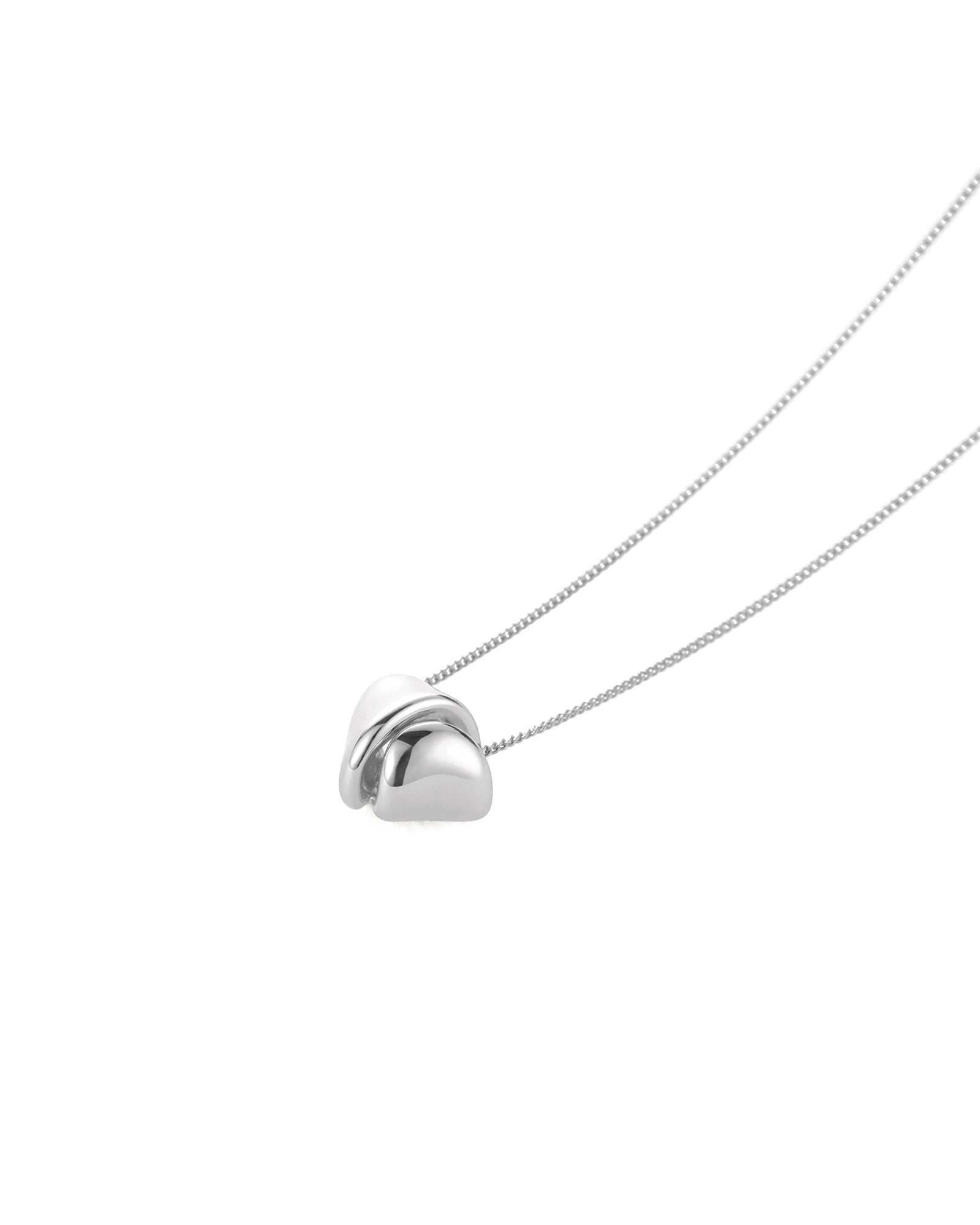 Rio Pendant Necklace Silver Plated