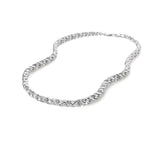 Rizzo Necklace Silver Plated