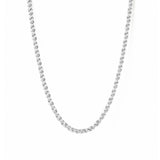 Rizzo Necklace Silver Plated