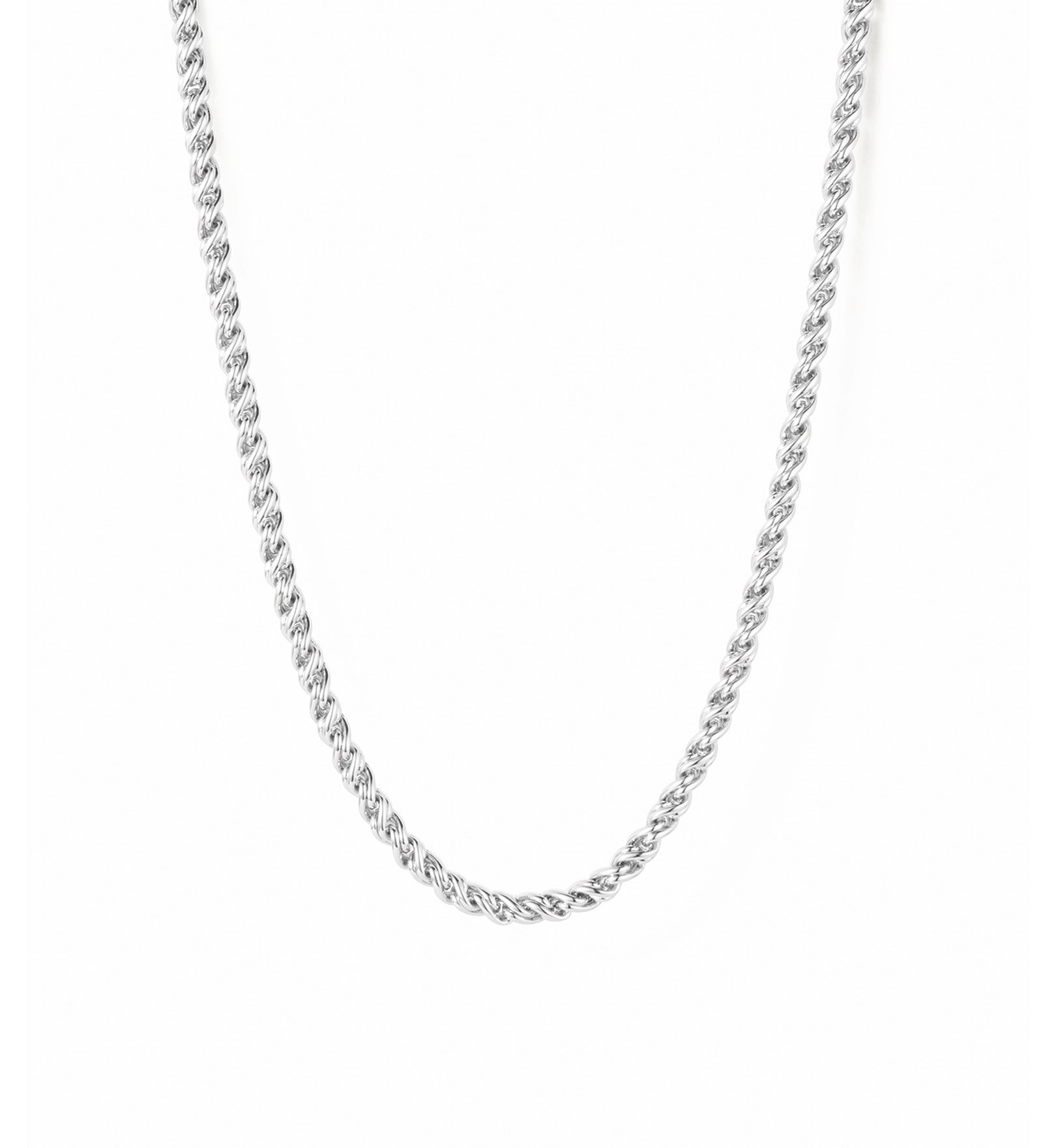 Rizzo Necklace Silver Plated