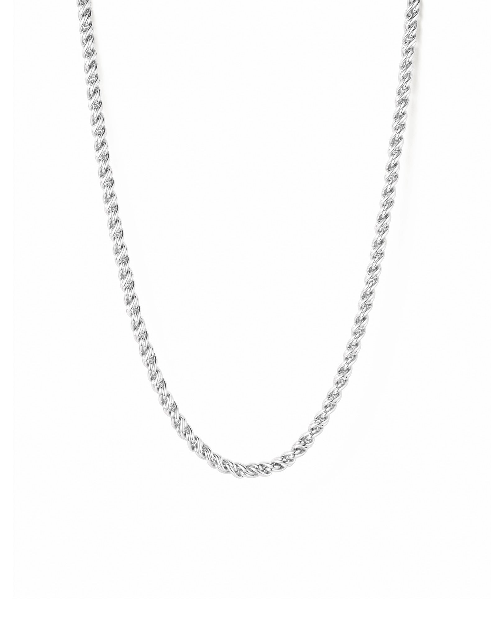 Rizzo Necklace Silver Plated