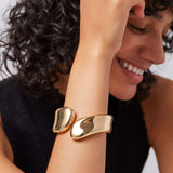 Solene Cuff 14k Gold Tone Plated