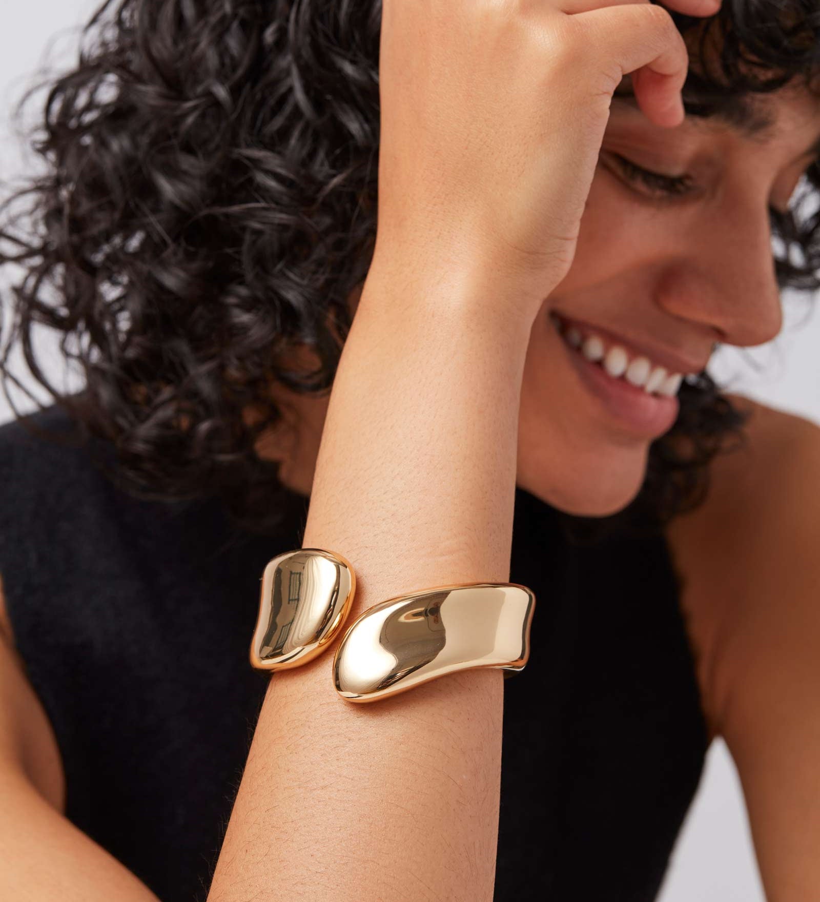 Solene Cuff 14k Gold Tone Plated