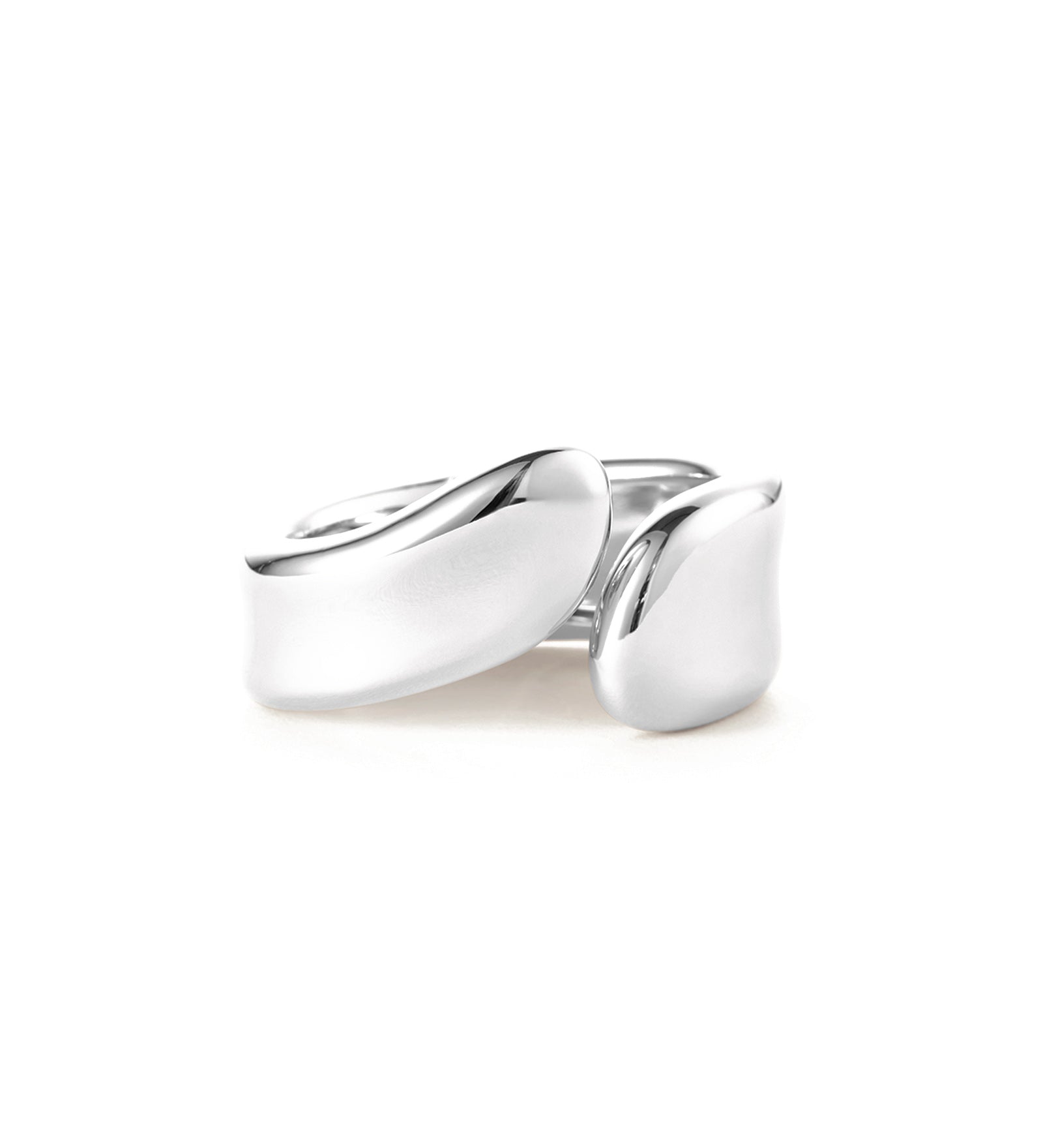 Solene Cuff Silver Plated