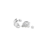 Mini Florence Earrings Silver Plated