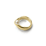 Kara Yoo-Hidden Ring-Rings-14k Gold Plated, White Pearl-6-Blue Ruby Jewellery-Vancouver Canada