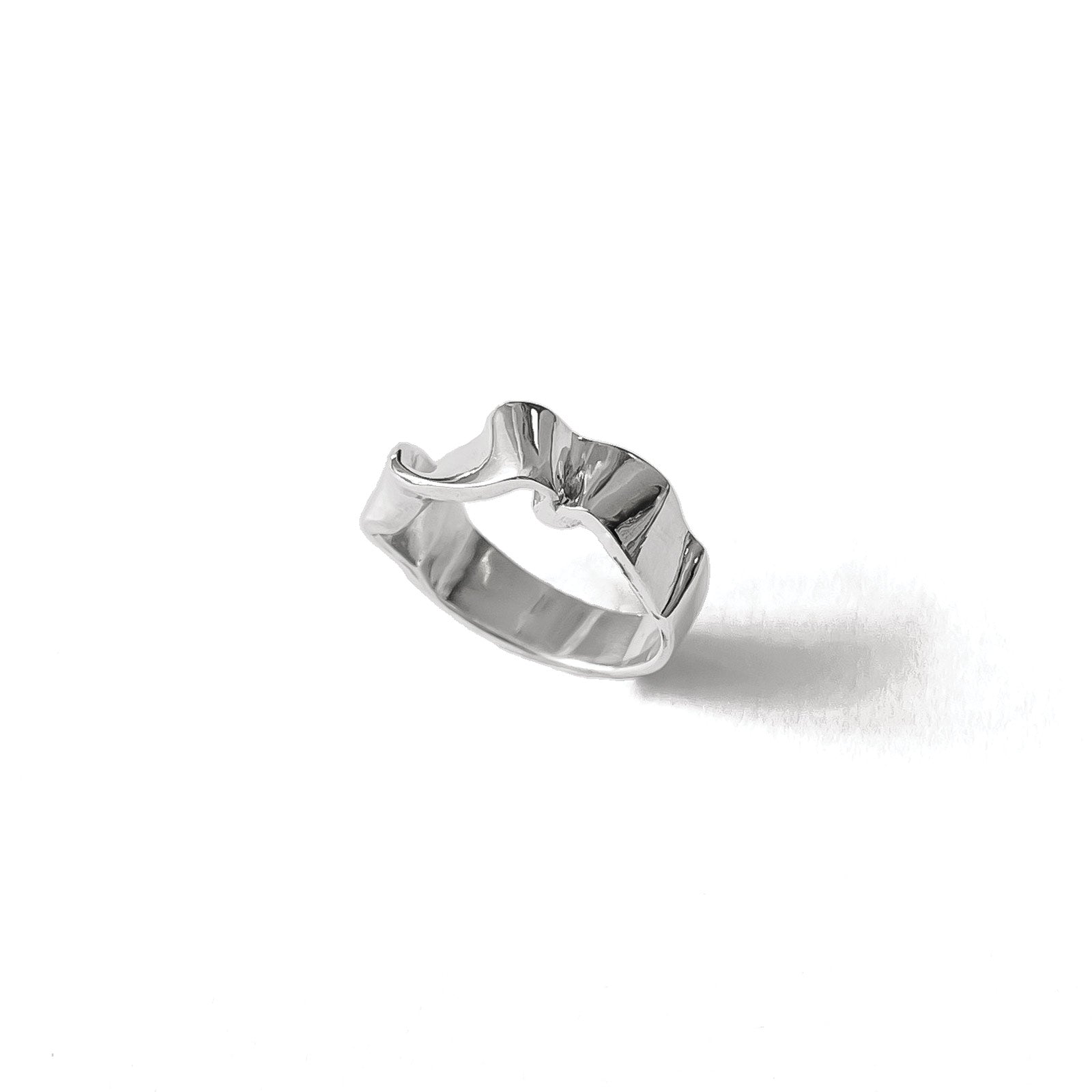 Juliette Ring Sterling Silver, White Pearl / 5