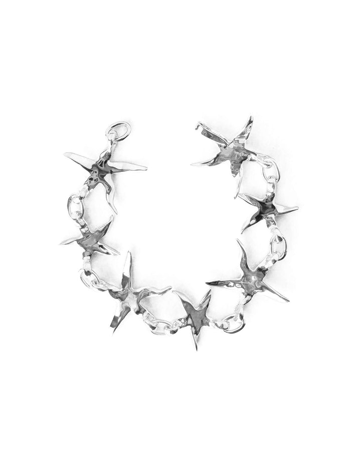 Celeste Bracelet Rhodium Plated