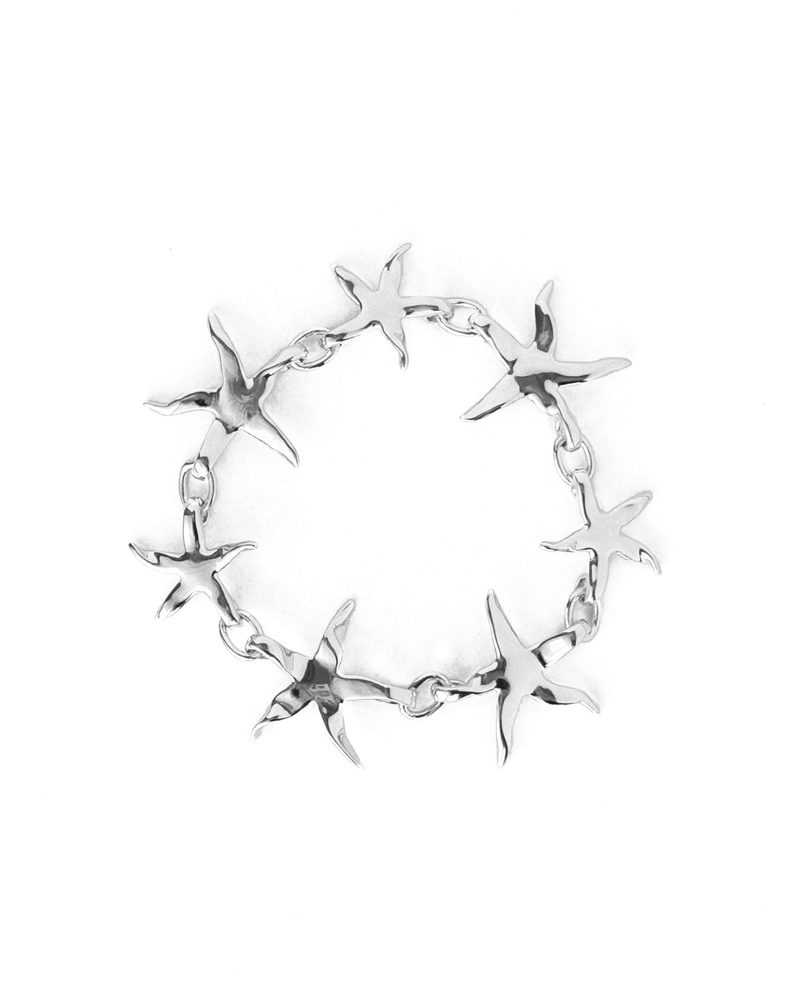 Celeste Bracelet Rhodium Plated