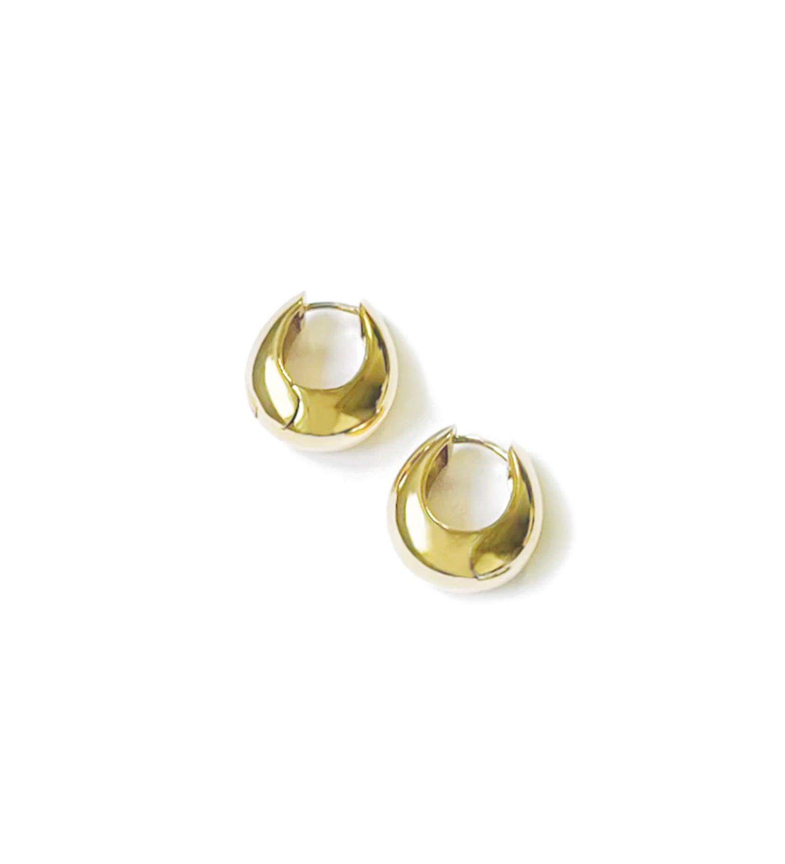 Hazel Hoops 14k Gold Vermeil