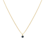 Leah Alexandra-Birthstone Necklace-Necklaces-14k Gold Vermeil, 14k Gold Filled, Sapphire - September-Blue Ruby Jewellery-Vancouver Canada