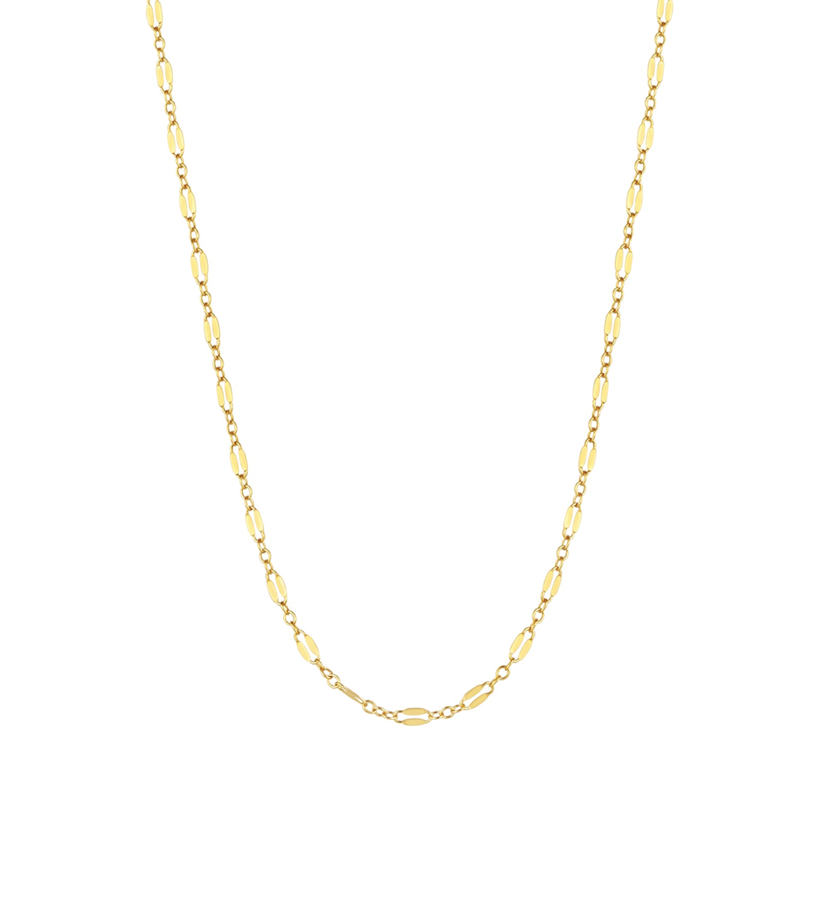 1948-Dap Chain Necklace-Necklaces-14k Gold Filled-14"-Blue Ruby Jewellery-Vancouver Canada