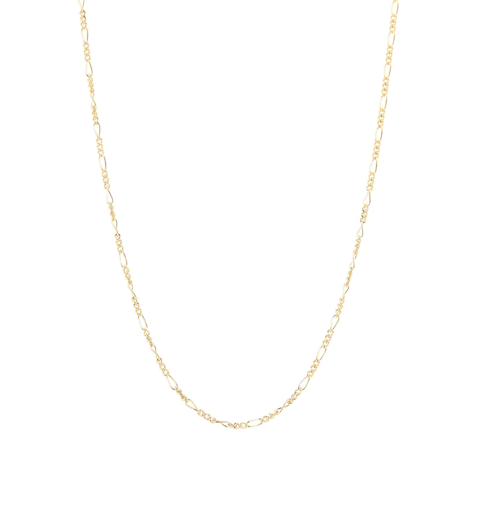 Figaro Chain Necklace | Small 14k Gold Filled / 18"