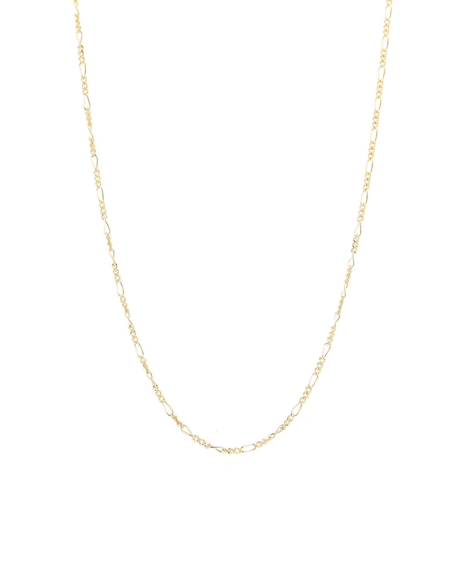 Figaro Chain Necklace | Small 14k Gold Filled / 18"