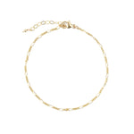 Figaro Chain Bracelet | Small 14k Gold Filled