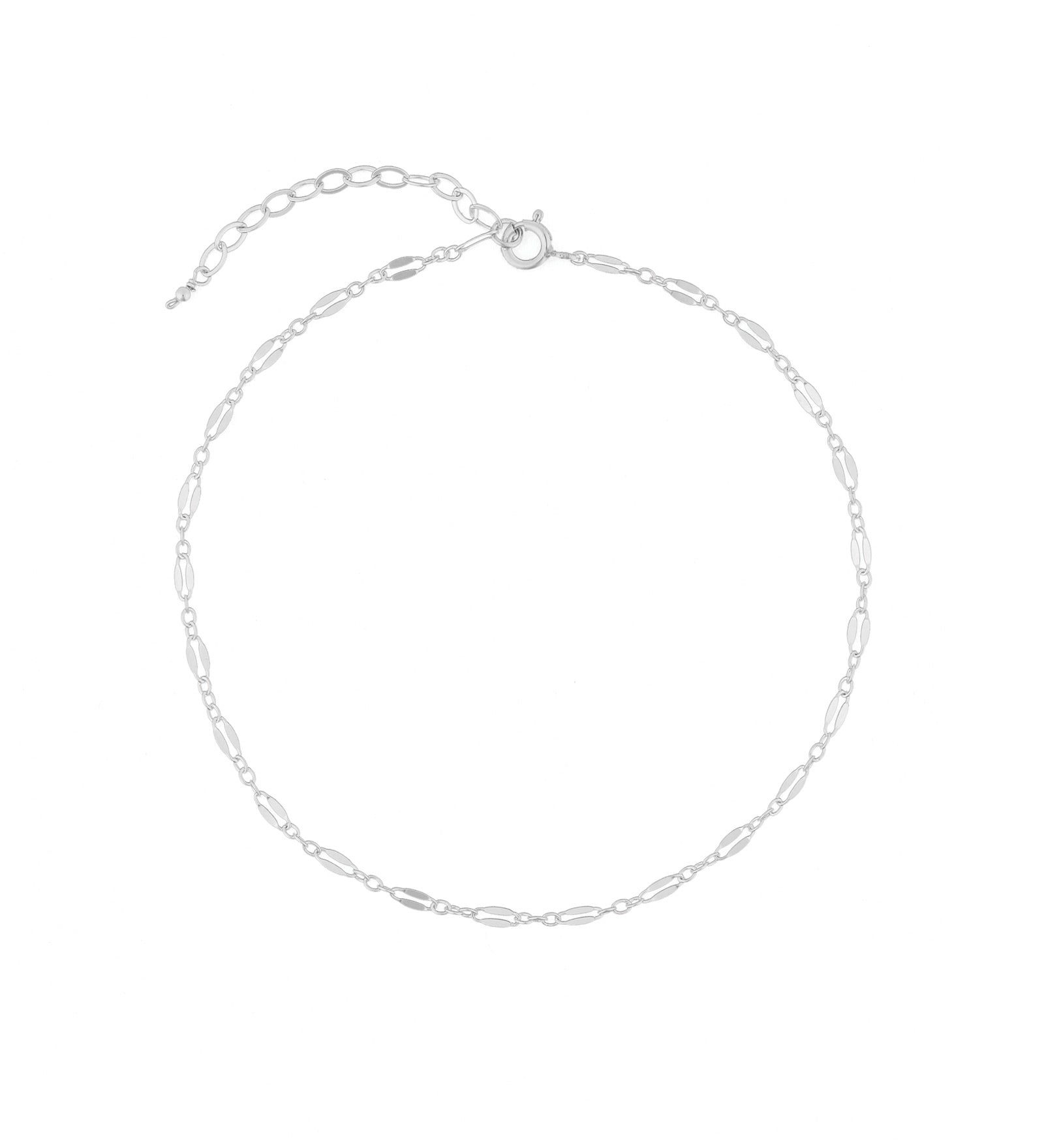 Dap Chain Anklet Sterling Silver