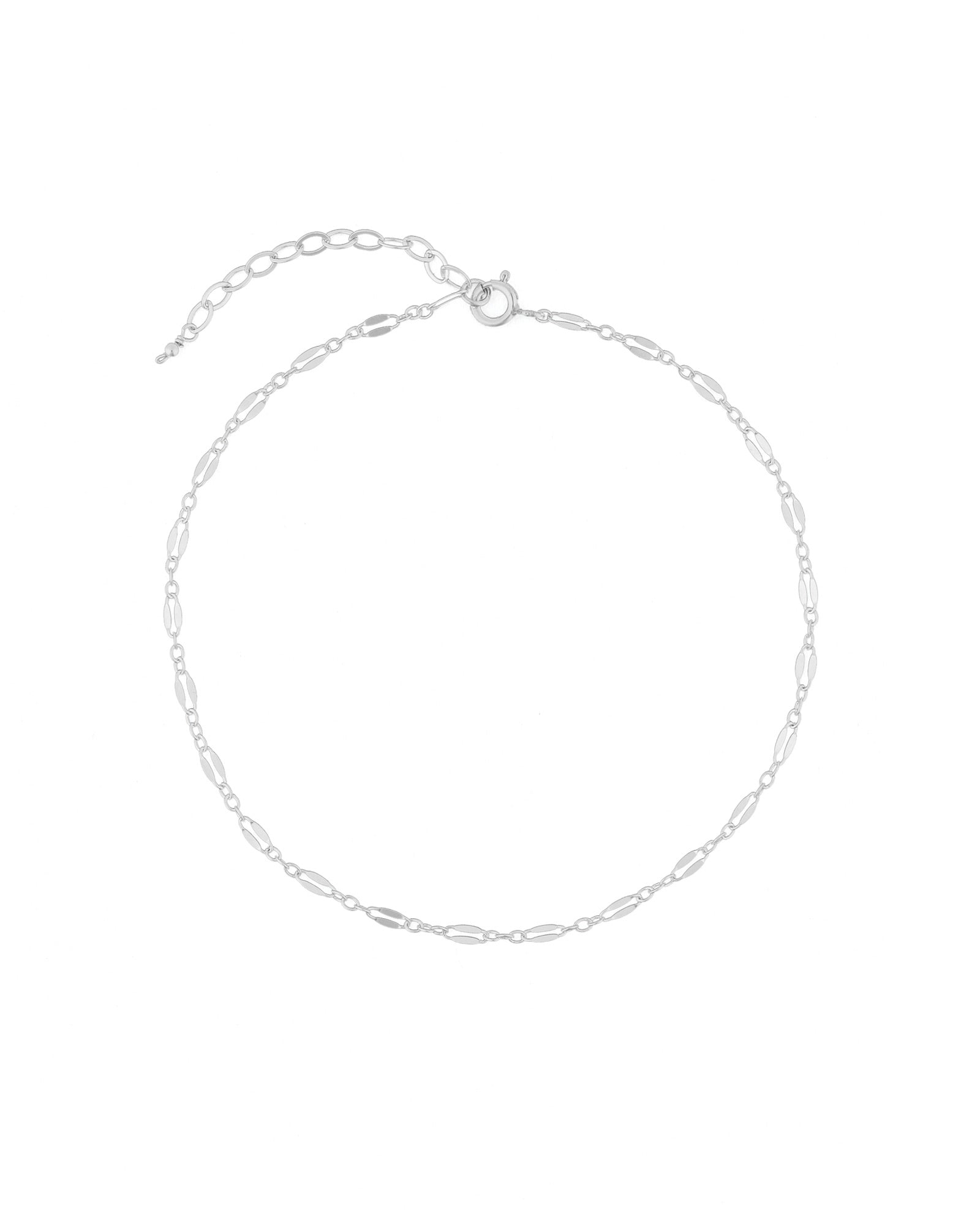 Dap Chain Anklet Sterling Silver