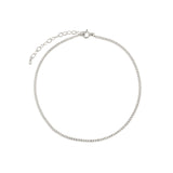 Curb Chain Anklet | Small Sterling Silver