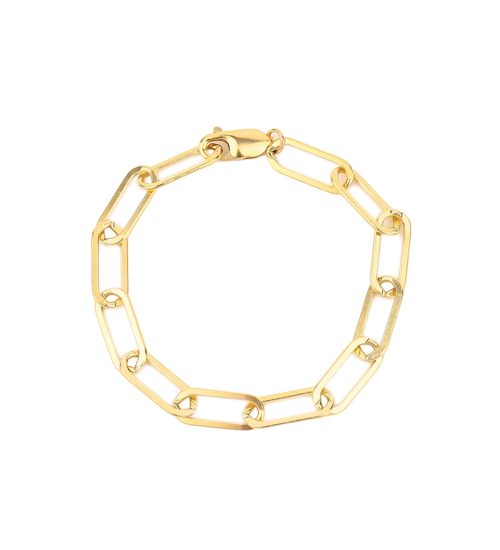 Paperclip Chain Bracelet | XXL 14k Gold Filled