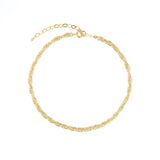 Rope Chain Anklet | Large 14k Gold Filled